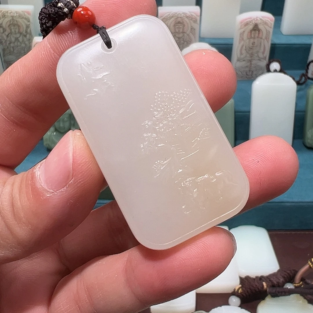 定制和田玉未镶嵌和田玉