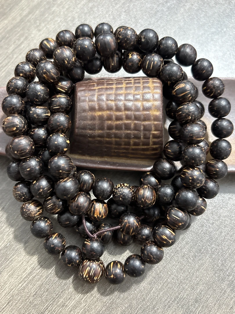 增香沉香木【福轩文玩】cx多圈手串