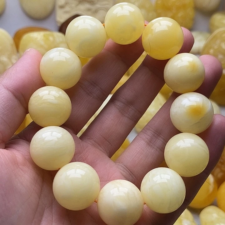琥珀颈饰未镶嵌琥珀蜜蜡吊坠