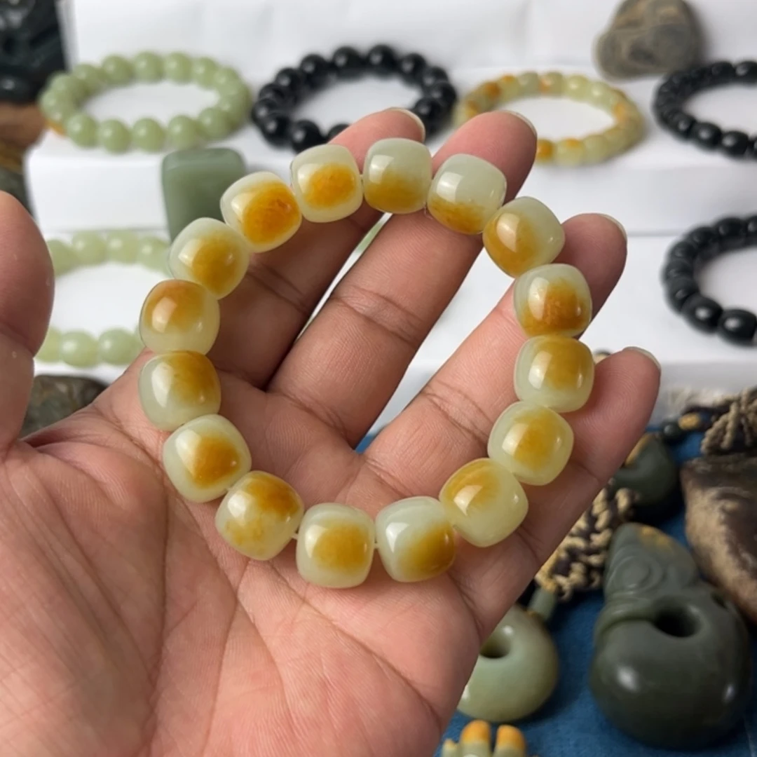 【闪购商品】手链未镶嵌透闪石质玉
