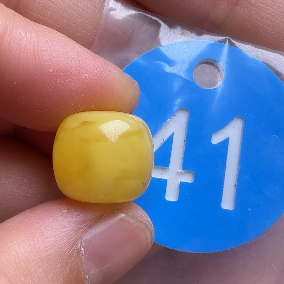 蜜蜡未镶嵌珠宝奇石14mm冰线