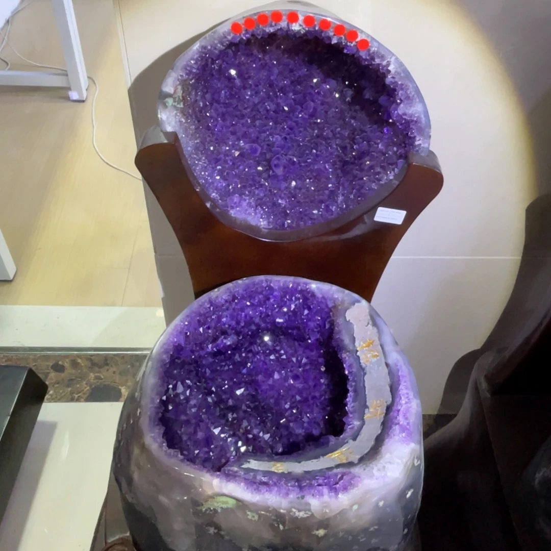 未镶嵌大型摆件（非配饰）紫晶