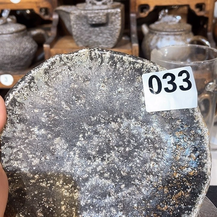 盘高温柴烧陶泥盘子