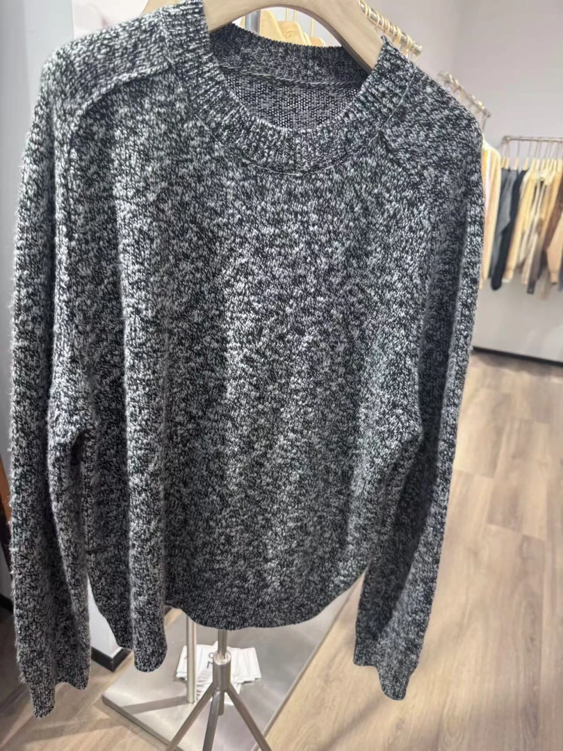 邓肯纱线圆领套头衫28918