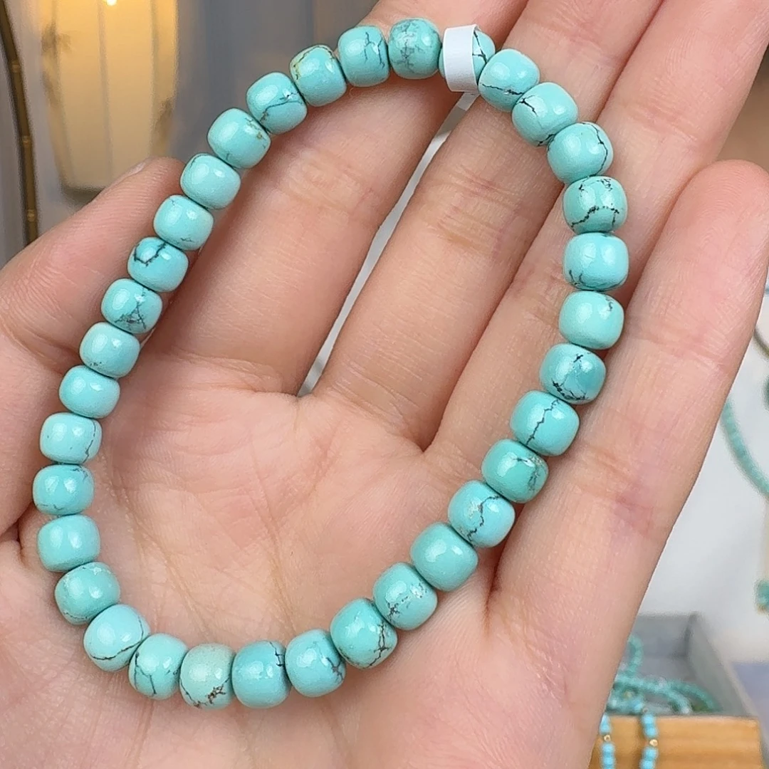 绿松石未镶嵌挂件