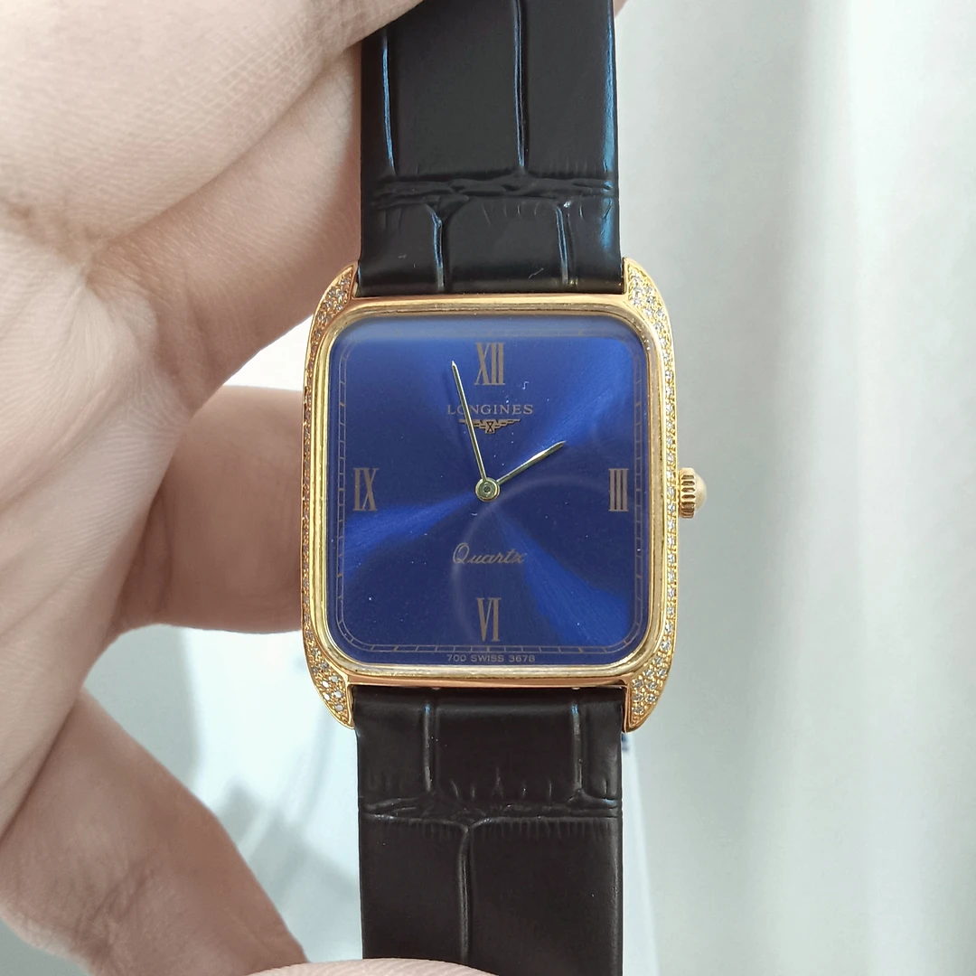 95新 Longines/浪琴 【夏玮玮专属】石英表后镶钻盘28/256100615