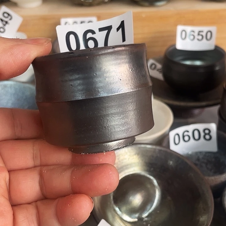 杯子陶柴烧纯手工671