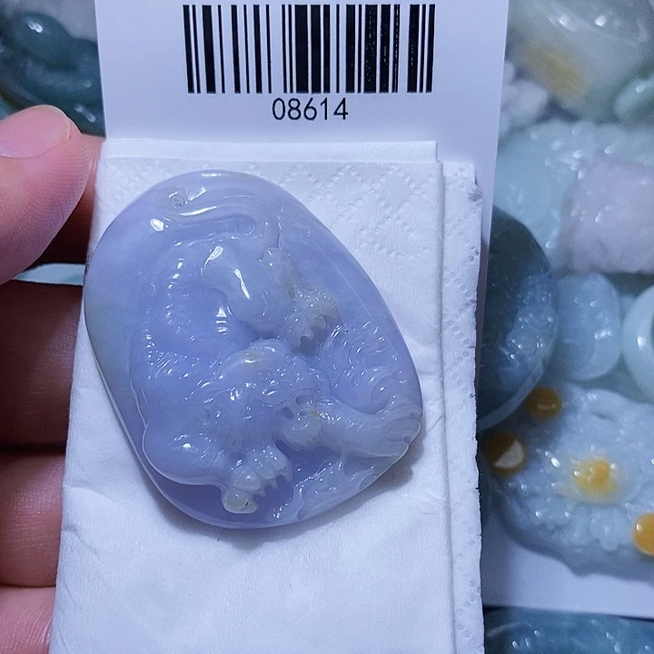 翡翠未镶嵌颈饰天光墟翡翠市场现金代购