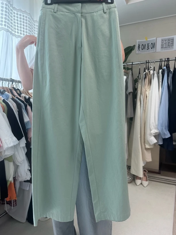 东大门捡漏休闲西服裤
