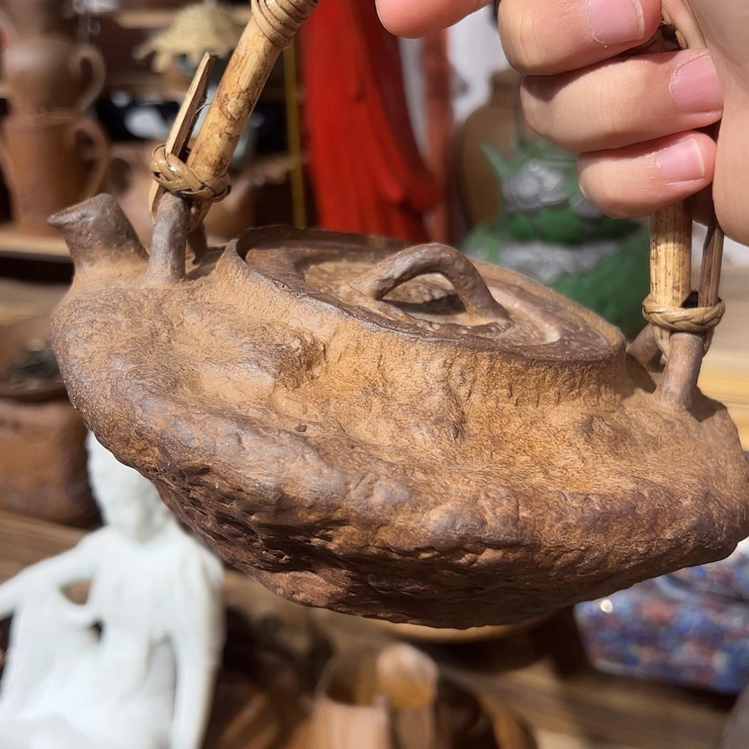 原矿粗陶裸烧工艺，越养越润出彩