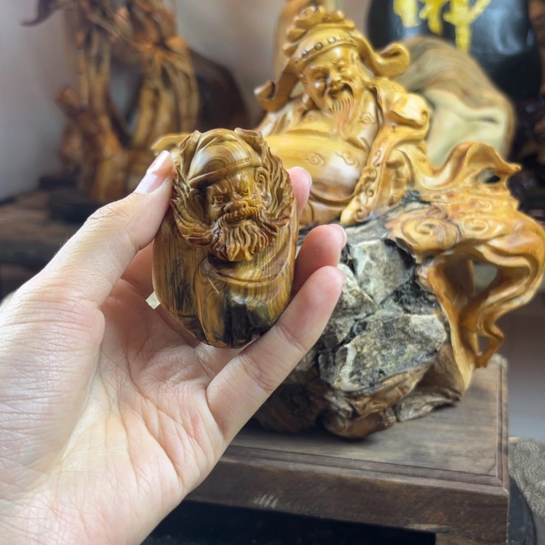 溪***水柏木（崖柏）崖柏钟馗