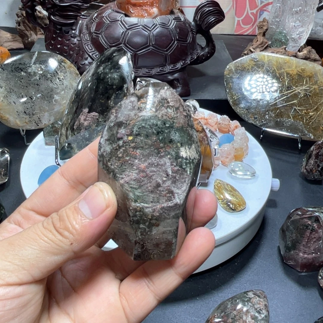 重***豆珠宝半成品未镶嵌水晶