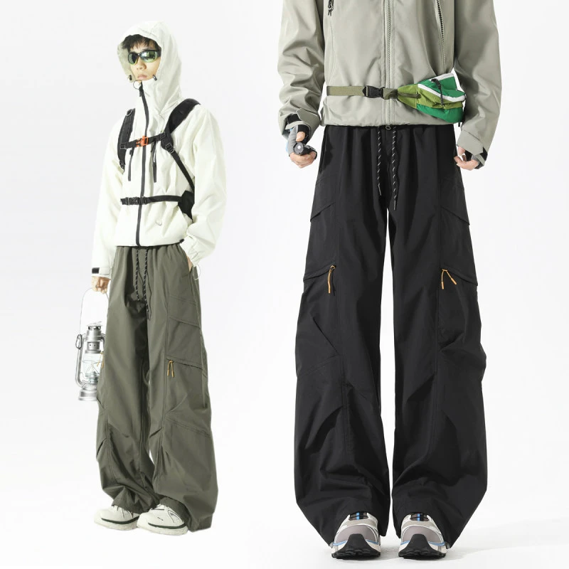 2025年新款秋季户外休闲登山工装裤防水休闲裤裤子长裤百搭运动裤