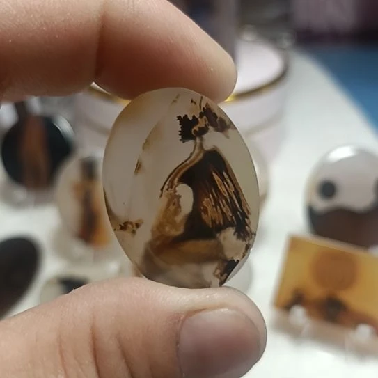 玛瑙/玉髓未镶嵌吊坠(不含链)