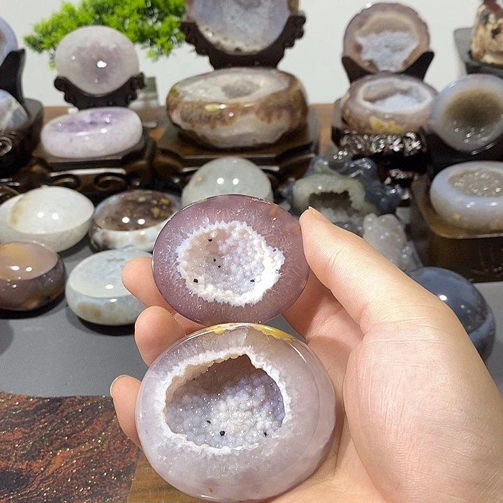 水晶摆件未镶嵌聚宝盆