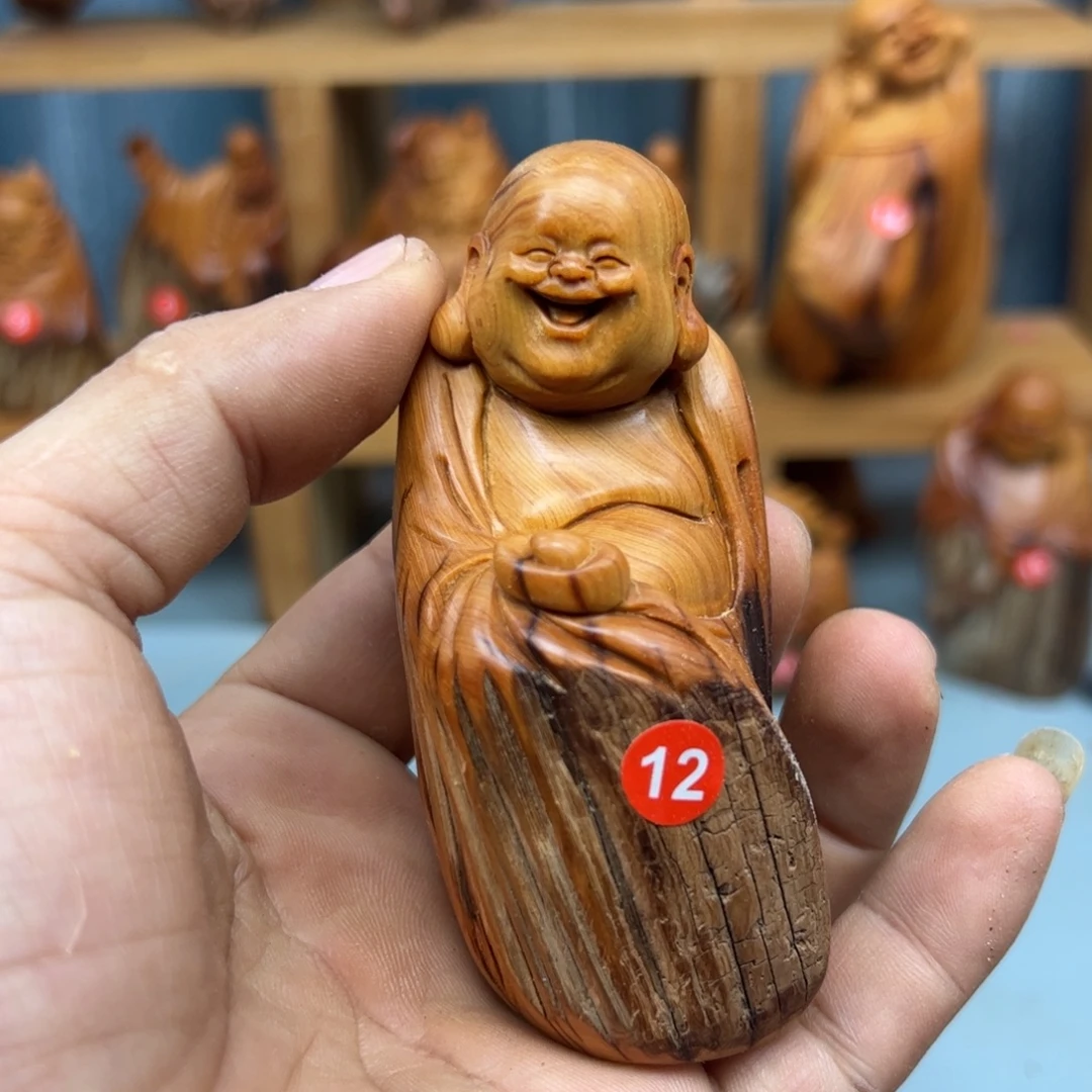 用***2木崖柏木摆件手把件