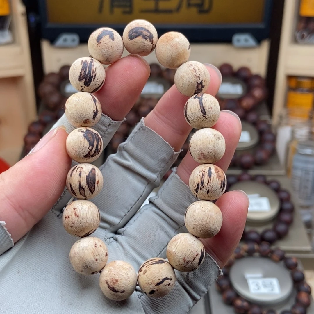 降真香手串/手链大*牛10芝麻瘤疤