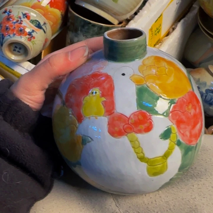 瓷片景德镇陶瓷手工手绘