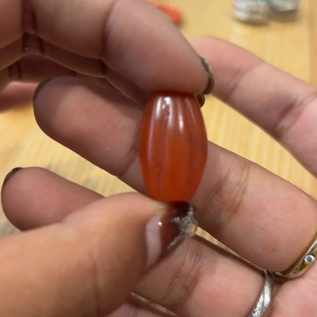 南红玛瑙未镶嵌单颗南红单颗瓜珠