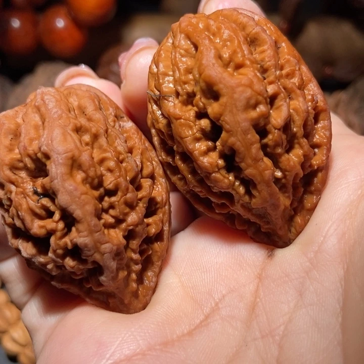 把件文玩核桃东北楸子小雪124