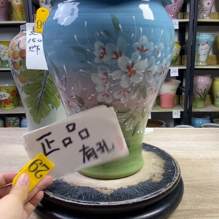 景德镇高温陶瓷花盆