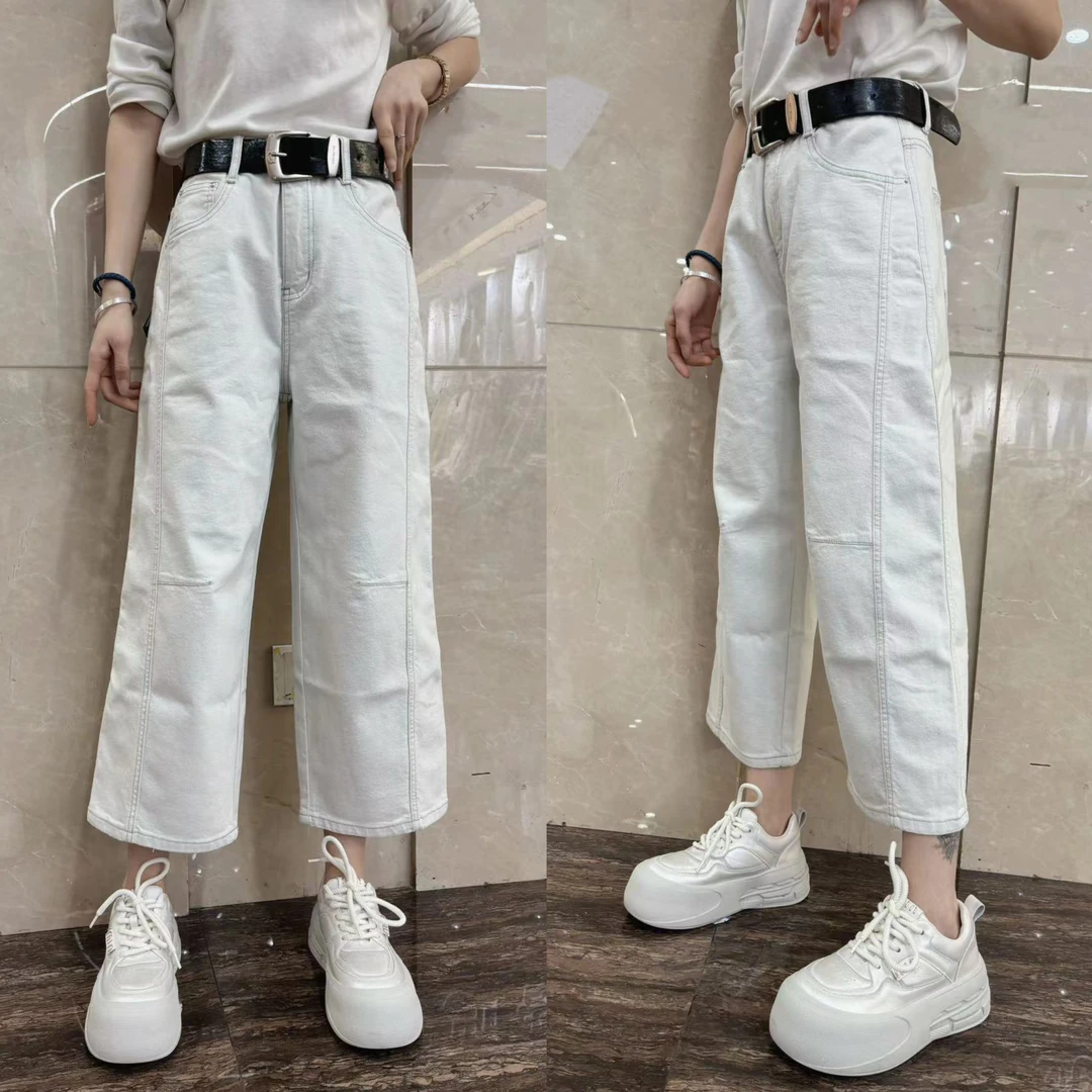 倩倩家八分弯刀裤