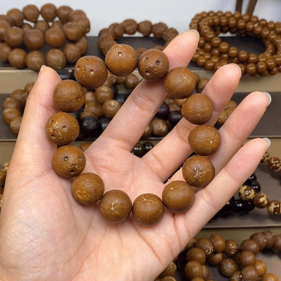 紫金鼠手串静****春17大原皮