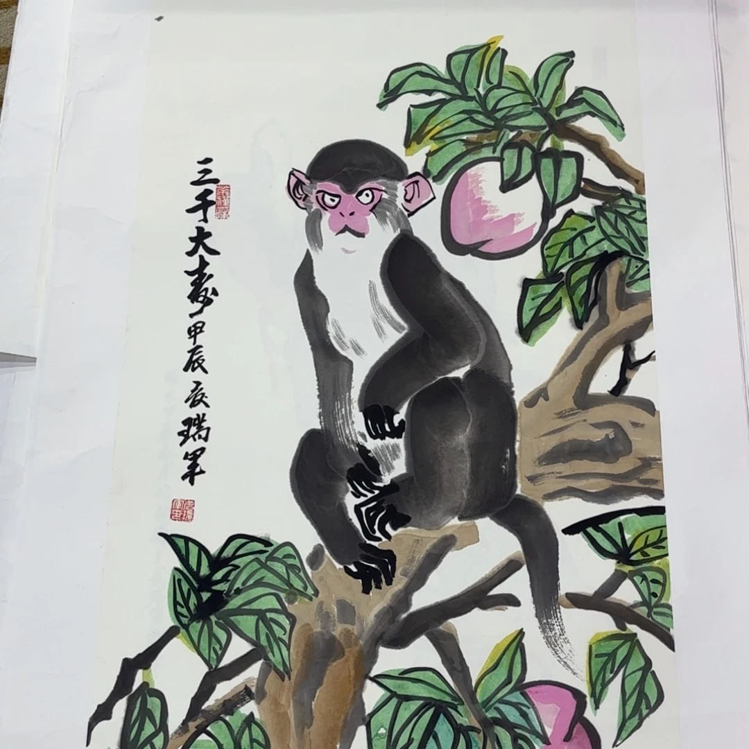国画国画老师作品刘