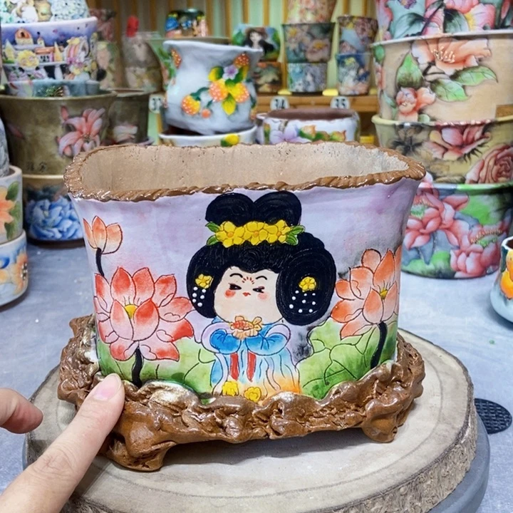 景德镇艺术手绘作品