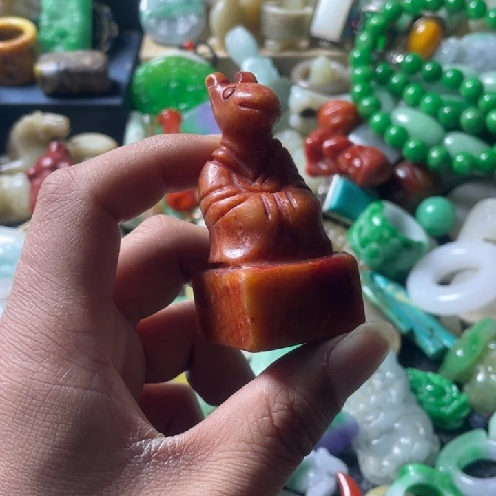 和田玉未镶嵌吊坠(不含链)