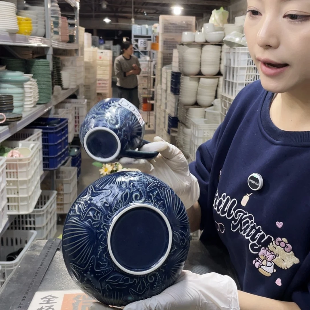 瓷片020             2杯2盘
