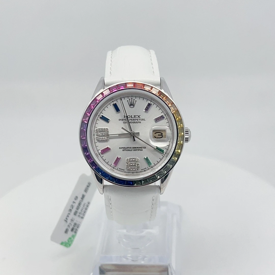 95新 Rolex/劳力士 自动机械后钻35mm/公价59999/jm3219