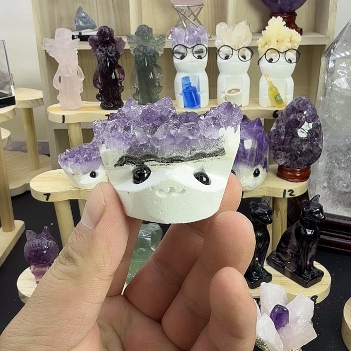 未镶嵌水晶珠宝半成品