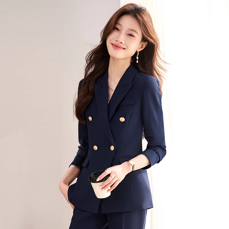 高级感职业装西装套装女春秋2025新款面试正装西服外套气质工作服