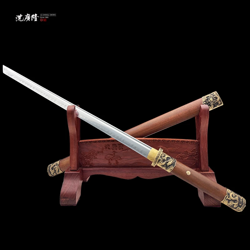 龙泉沈广隆-云龙唐刀 宝剑 未开刃