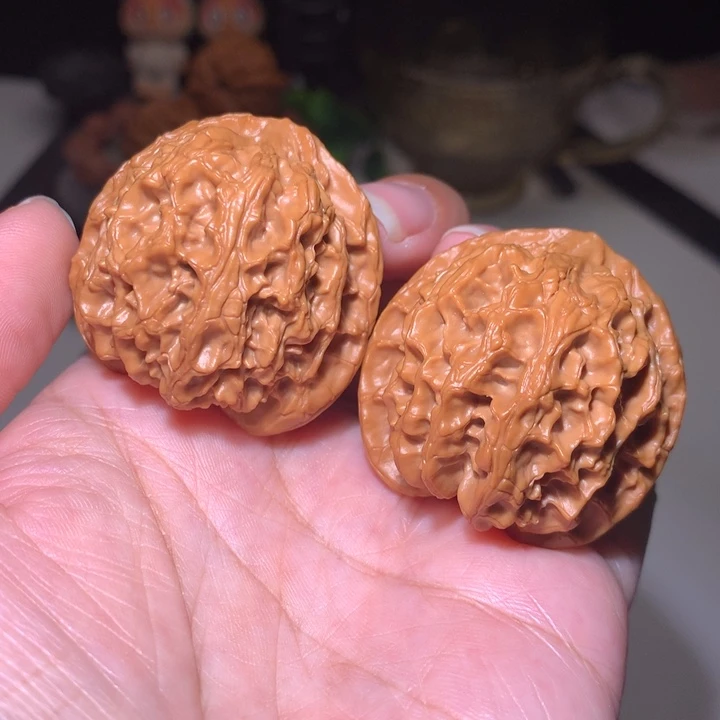 把件文玩核桃苹果园