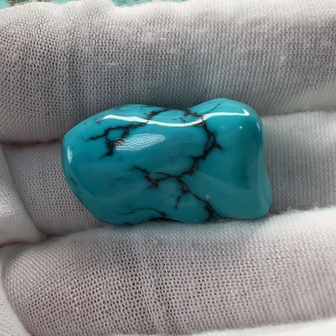 未镶嵌绿松石随形16.3mm