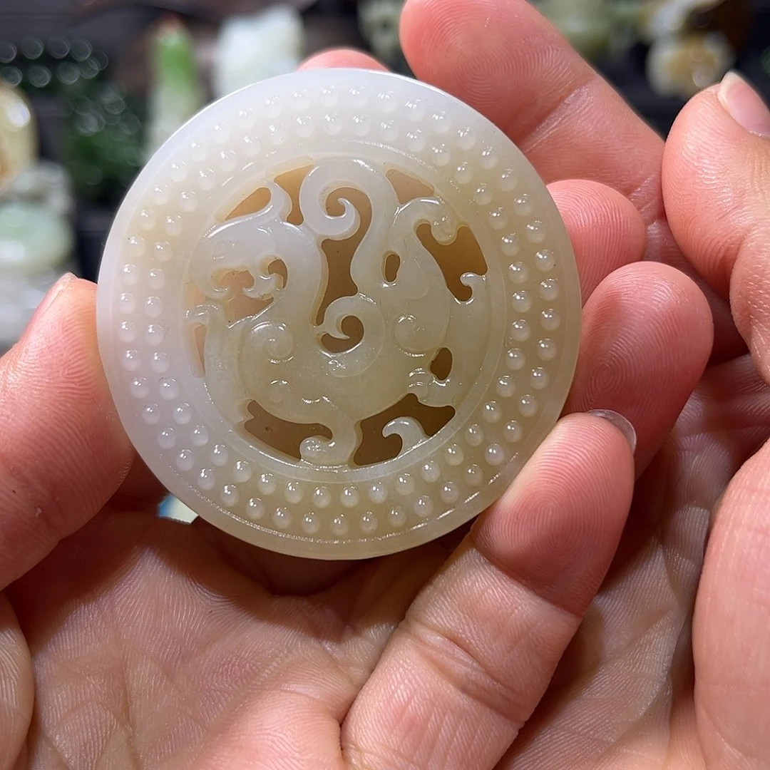 和田玉挂件未镶嵌