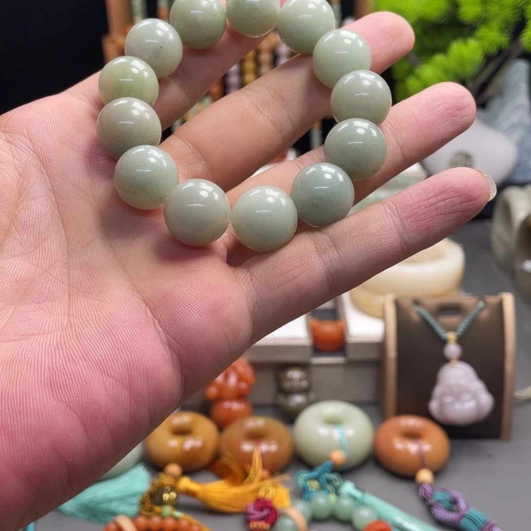 石英质玉手串未镶嵌