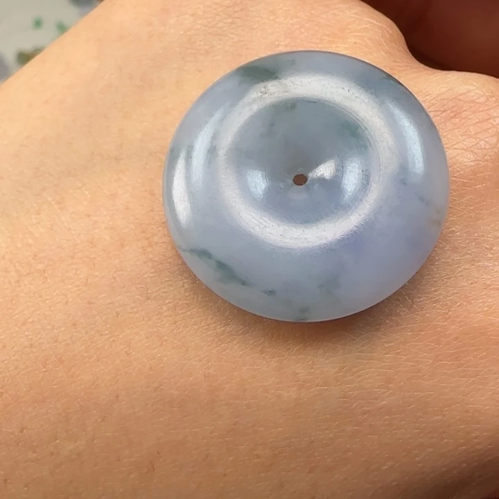 定制翡翠未镶嵌平安扣