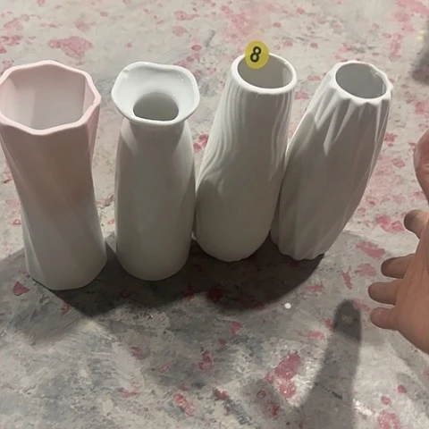 瓶瑕疵20厘米组合8号4件