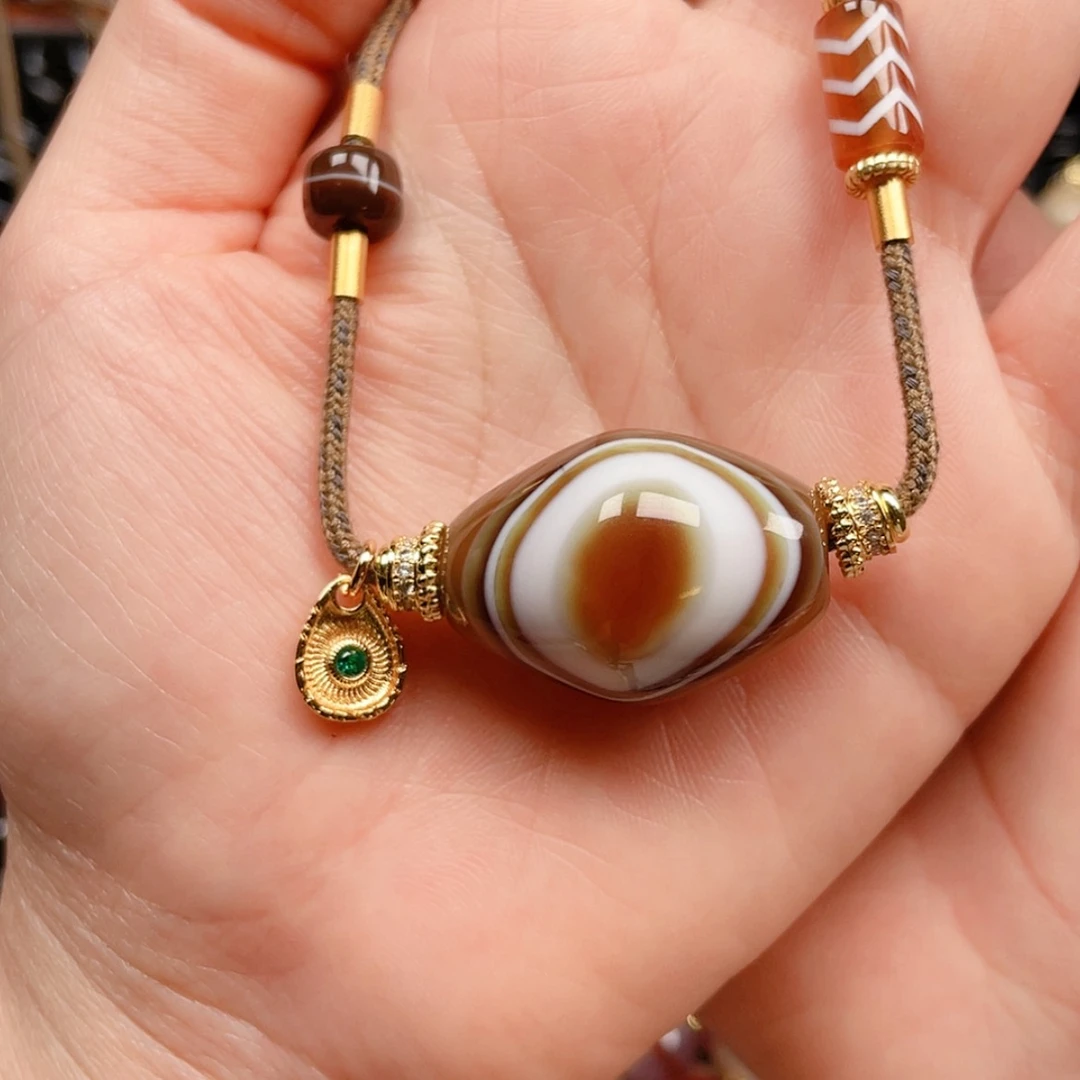 【闪购商品】玛瑙/玉髓合金珠宝半成品