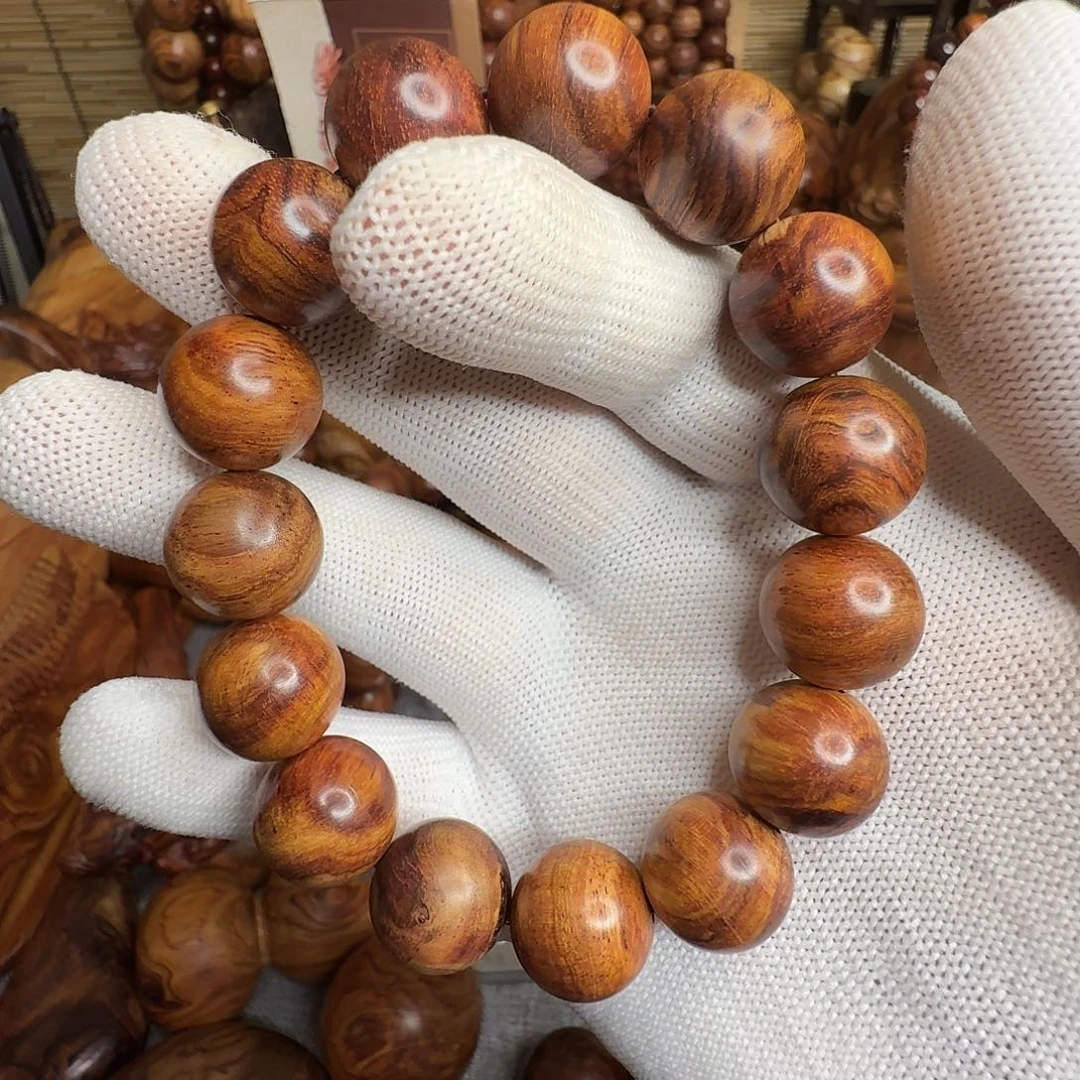 黄花梨/降香黄檀海南黄花梨 1.5手串