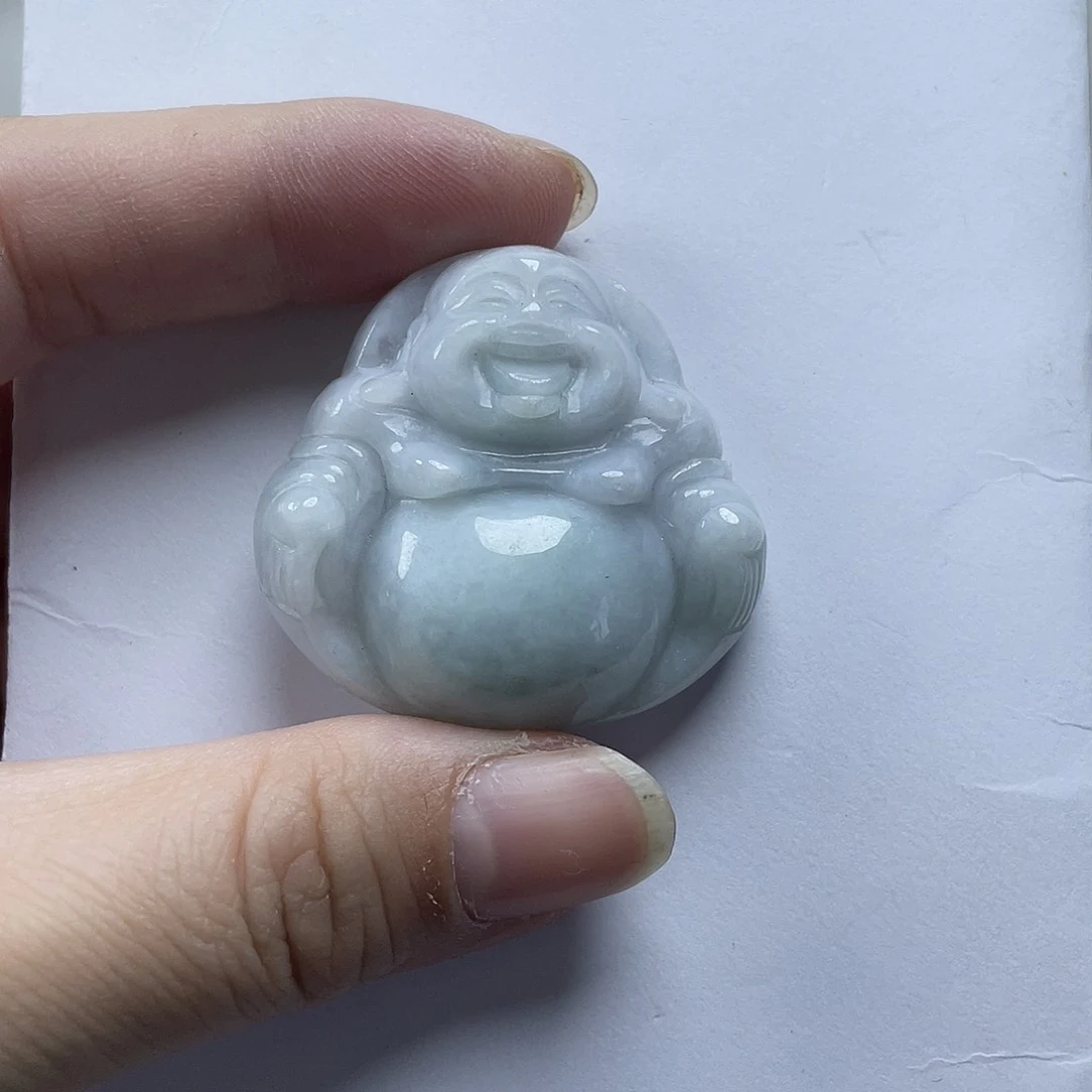 翡翠颈饰未镶嵌佛公