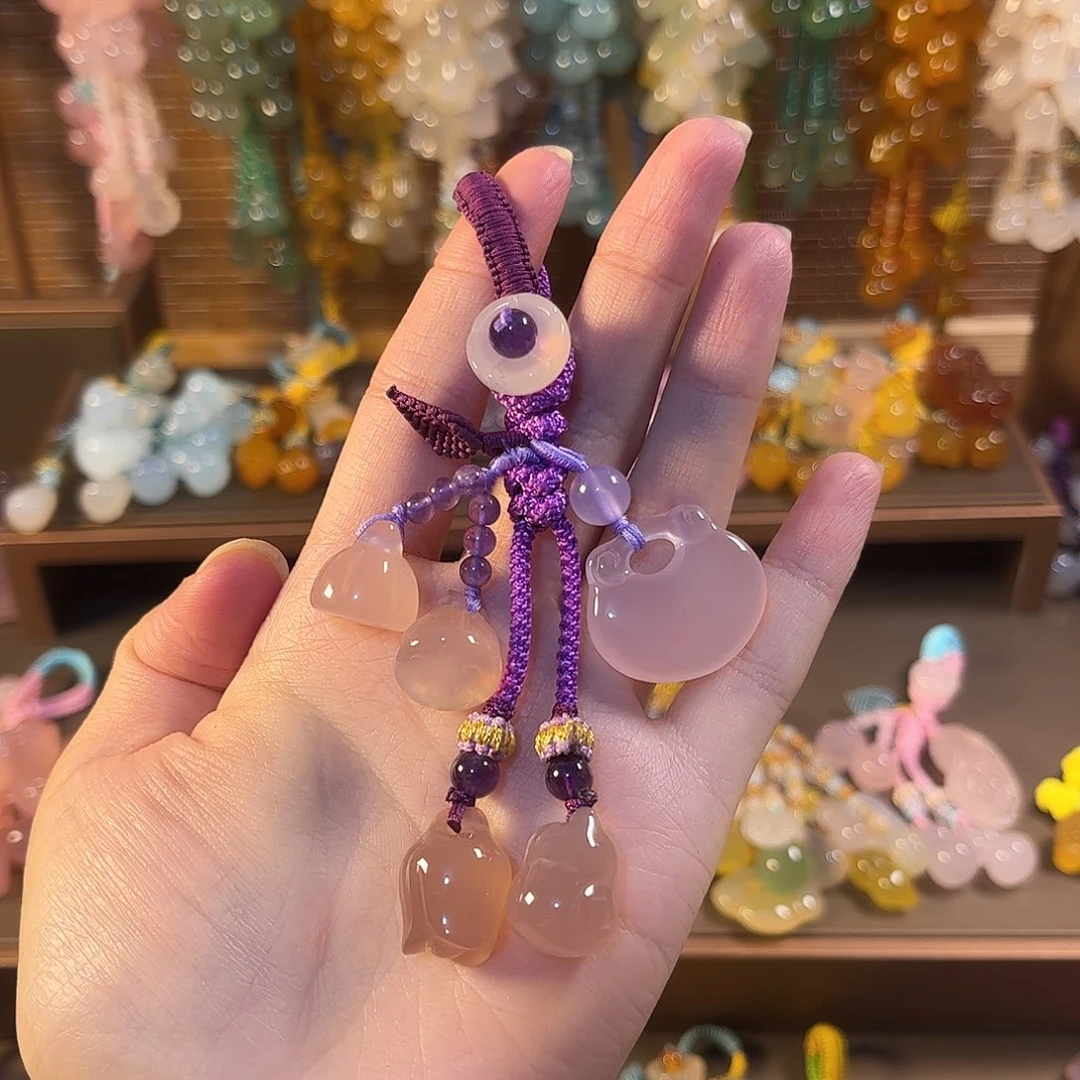玛瑙/玉髓未镶嵌车挂