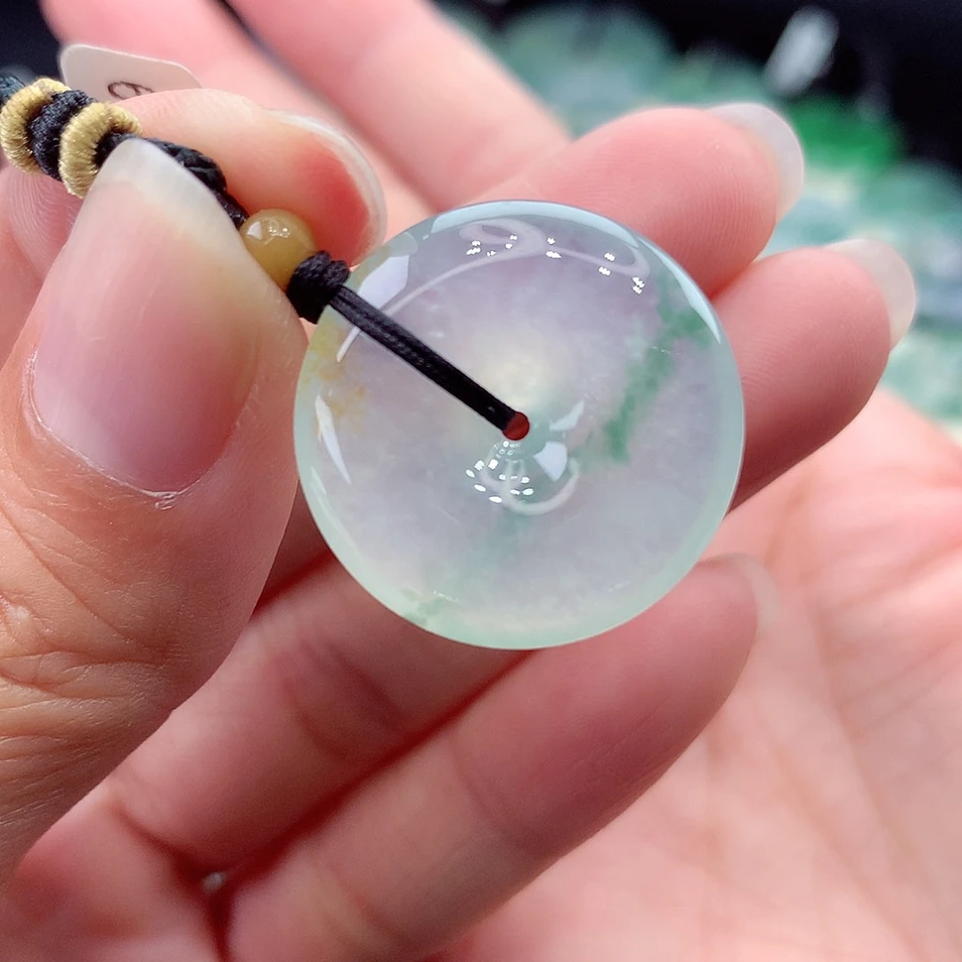 颈饰未镶嵌翡翠编号46尺寸23.5-5.6