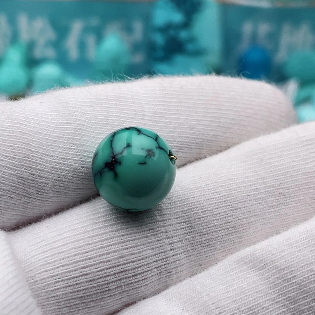 未镶嵌绿松石12.8mm