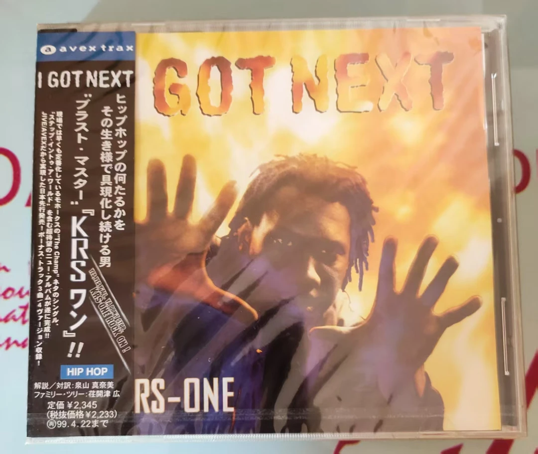Krs one 说唱 全新未拆封CD 所见即所得A