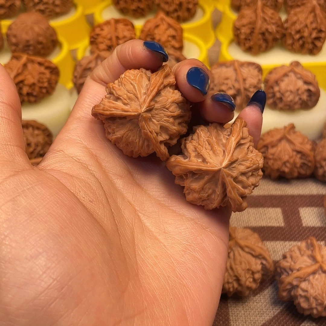 吊坠文玩核桃盘山三棱