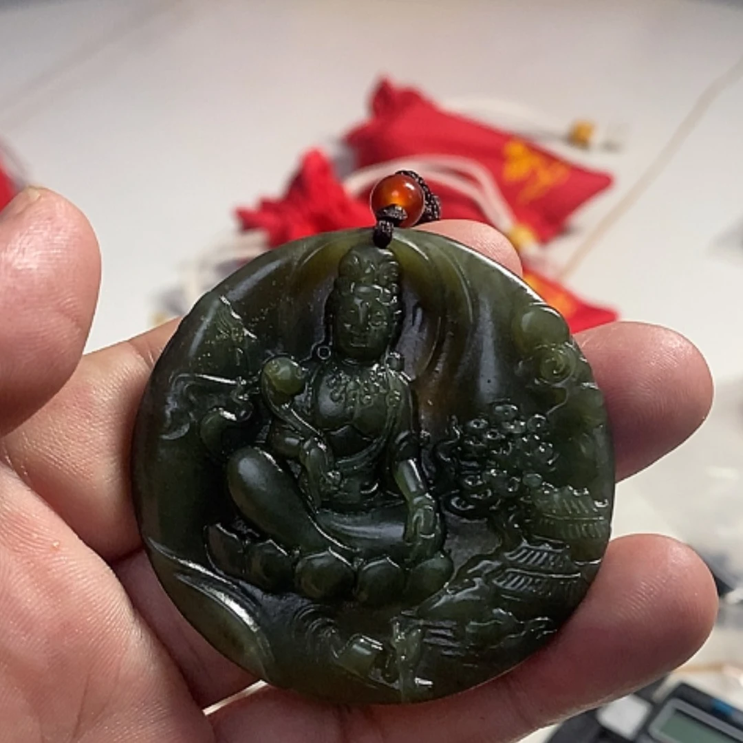 【闪购商品】和田玉颈饰未镶嵌低*哥